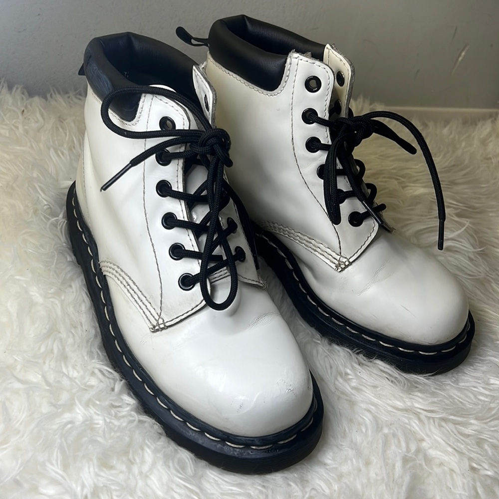 Dr.Martens 939 White boots size women’s 7